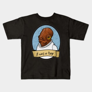 It was a trap Kids T-Shirt